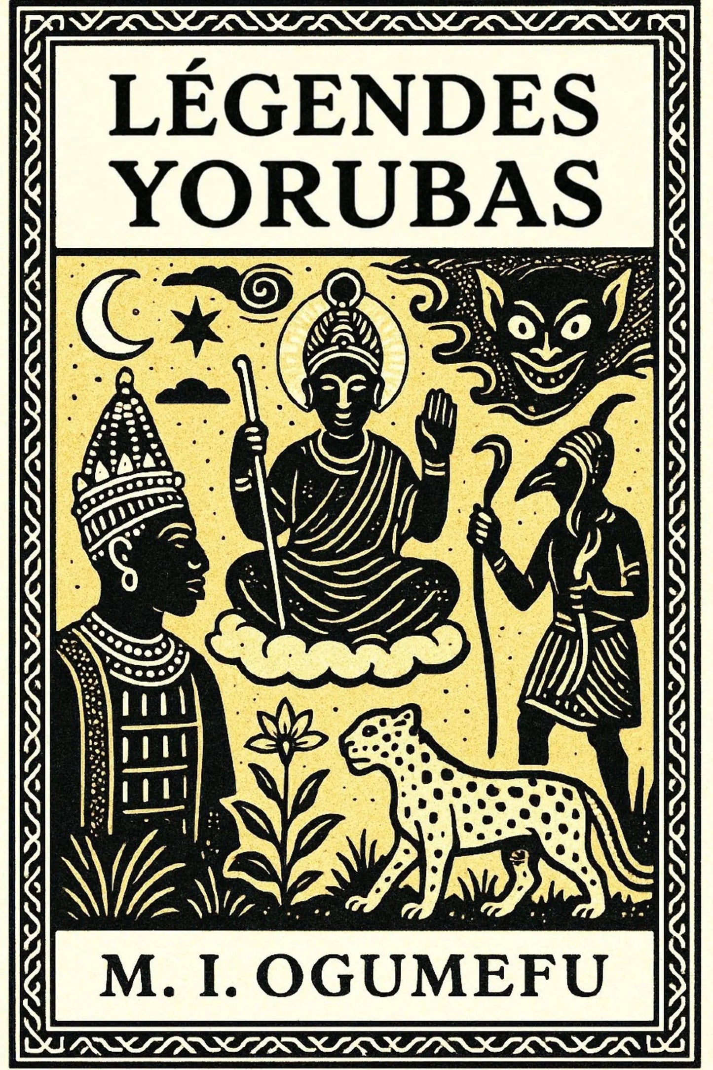 Book cover of 'Légendes yorubas'