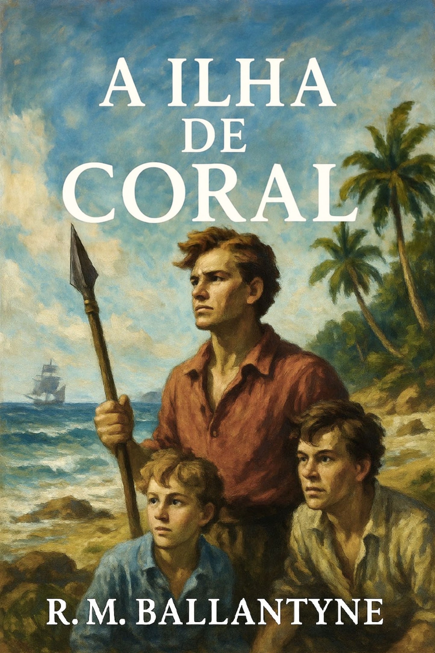Book cover of 'A Ilha de Coral'