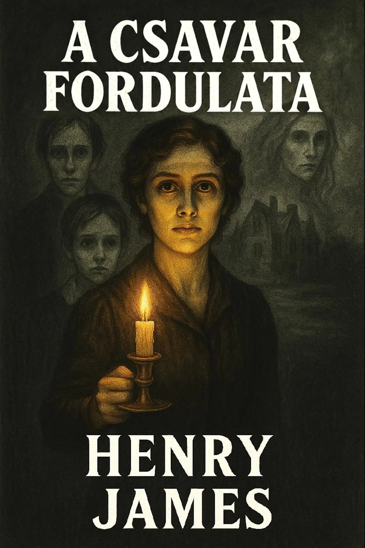 Book cover for 'A csavar fordulata'