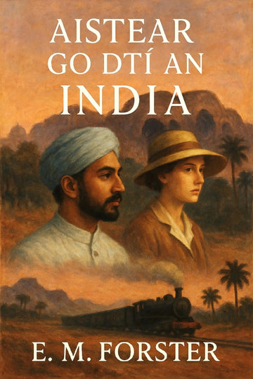 Book cover of 'Aistear go dtí an India'