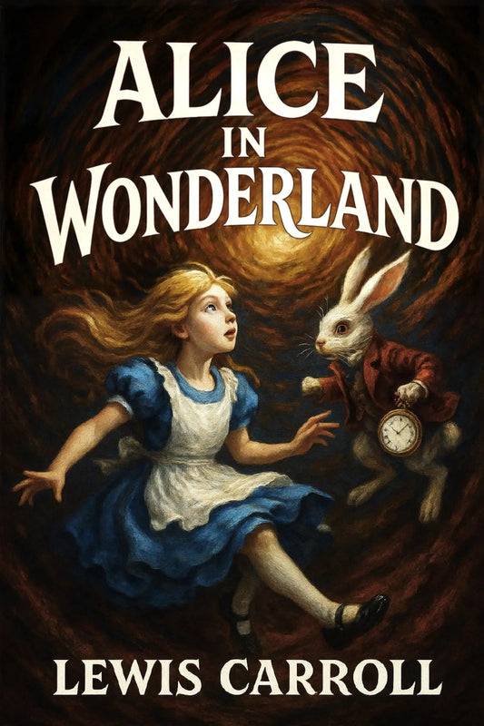 Book cover of 'Alice in Wonderland'