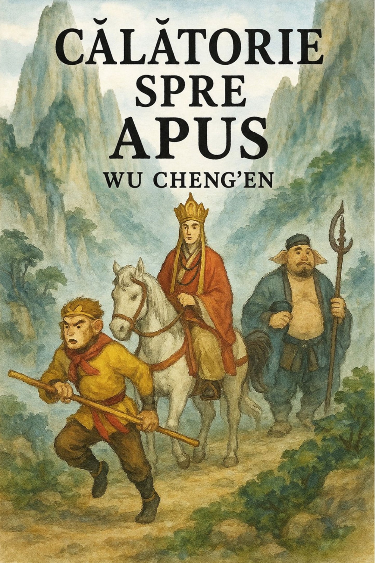 Book cover of 'Călătorie spre Apus'