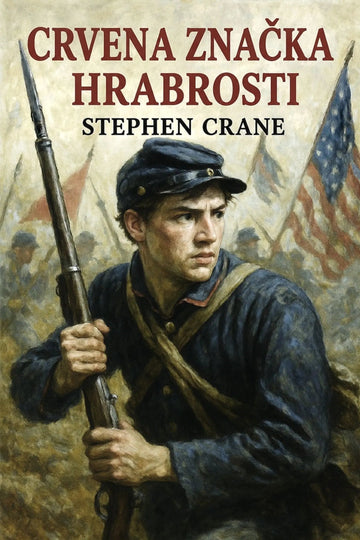Book cover of 'Crvena značka hrabrosti'