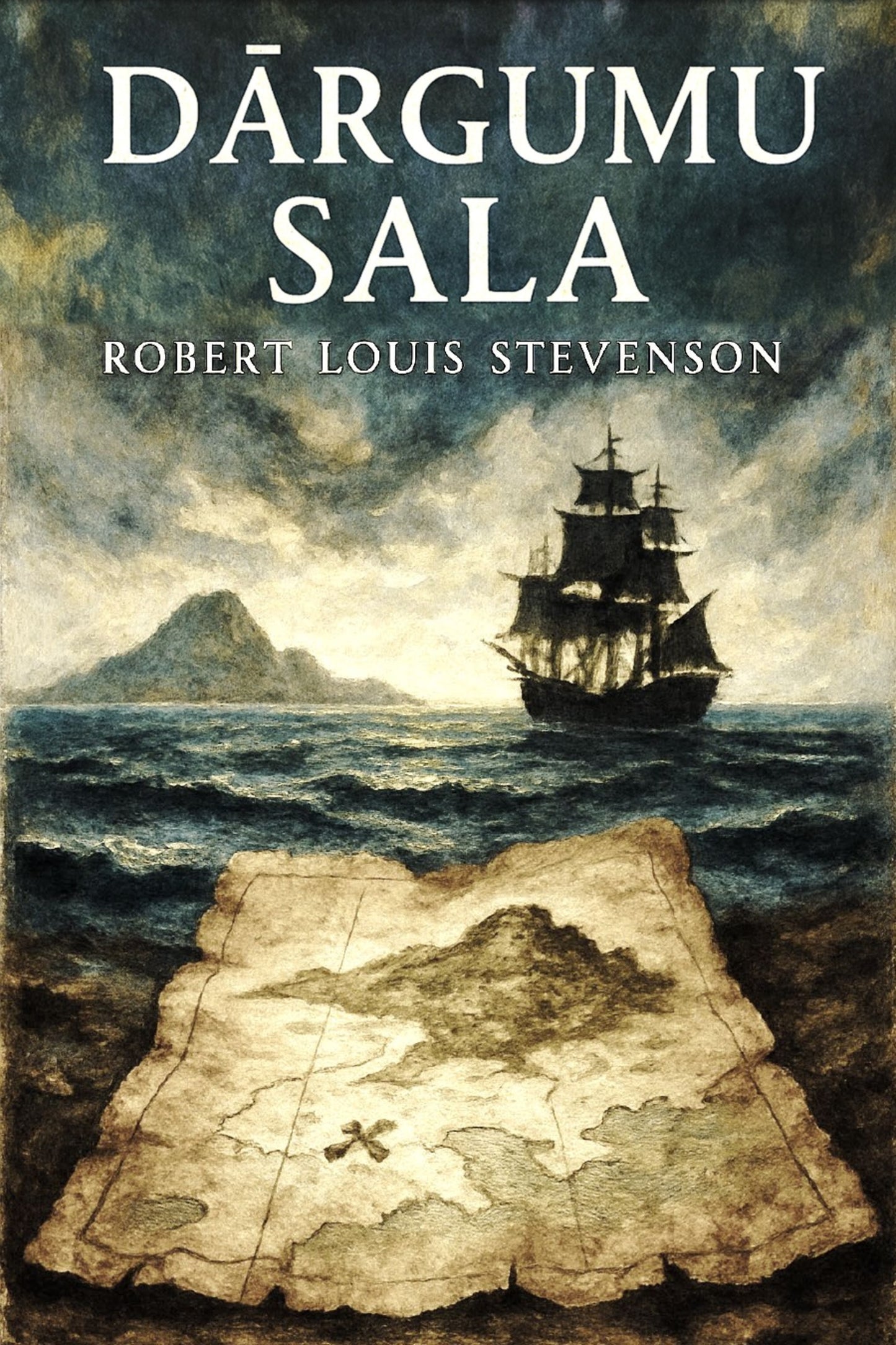 Dārgumu sala (Latvian Edition)