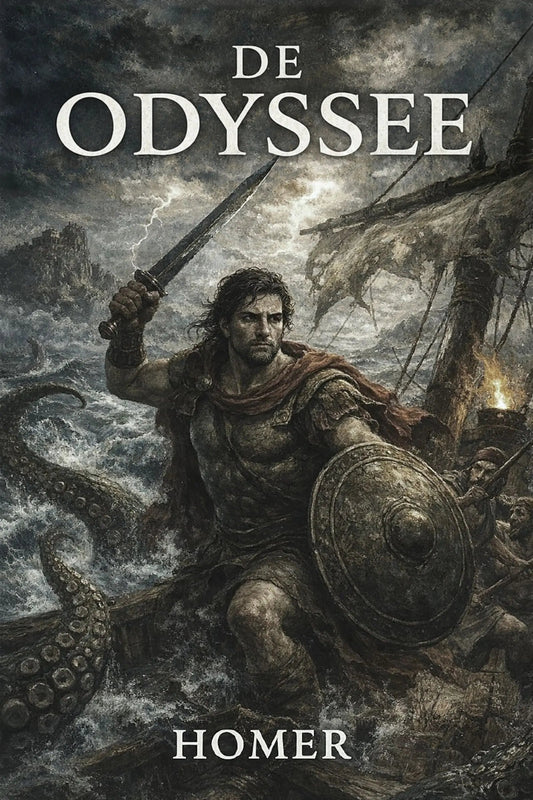 Book cover of 'De Odyssee'