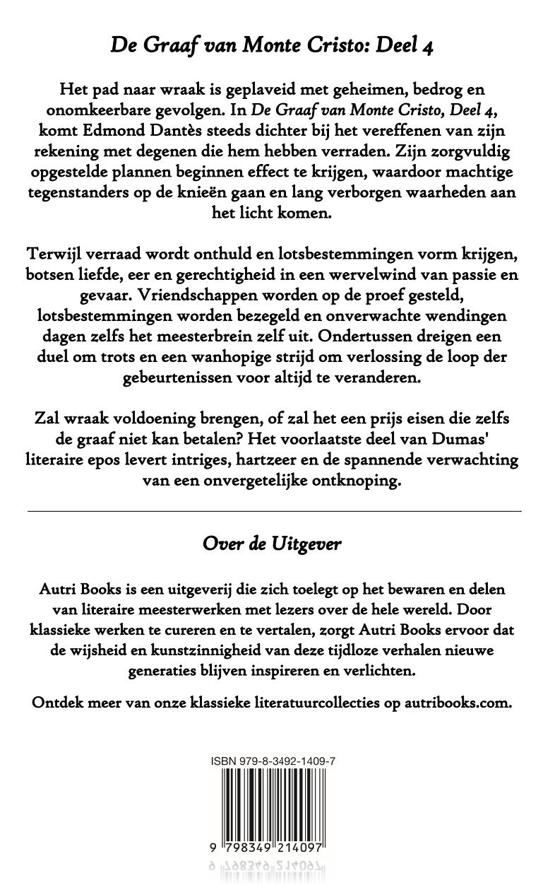 The Count of Monte Cristo: Volume 4
