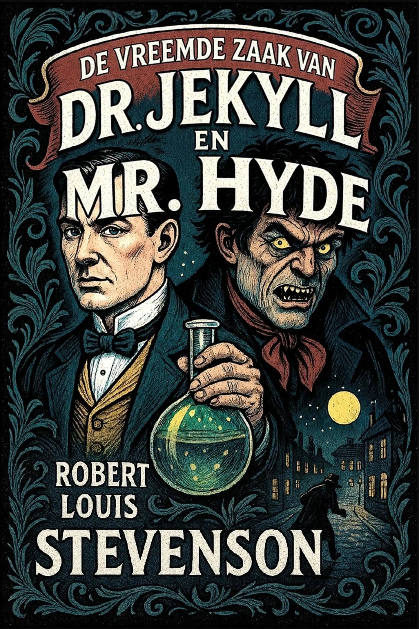 Book cover of 'De vreemde zaak van Dr. Jekyll en Mr. Hyde'