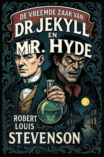 Book cover of 'De vreemde zaak van Dr. Jekyll en Mr. Hyde'