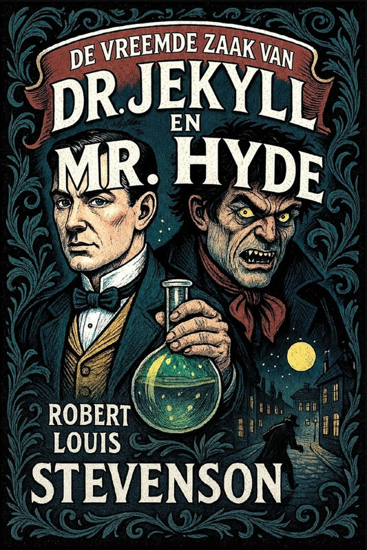 Book cover of 'De vreemde zaak van Dr. Jekyll en Mr. Hyde'