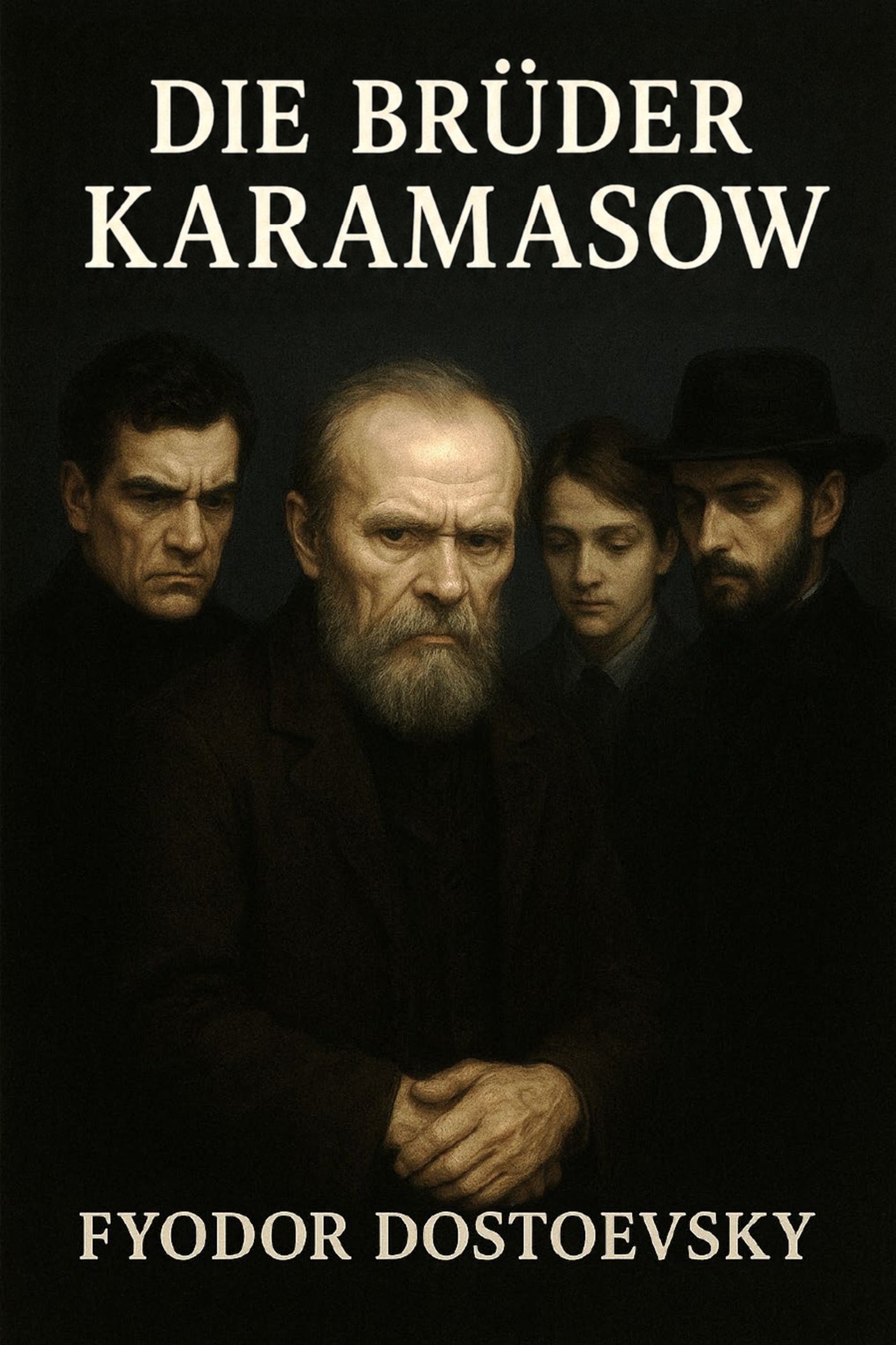 Book cover of 'Die Brüder Karamasow'