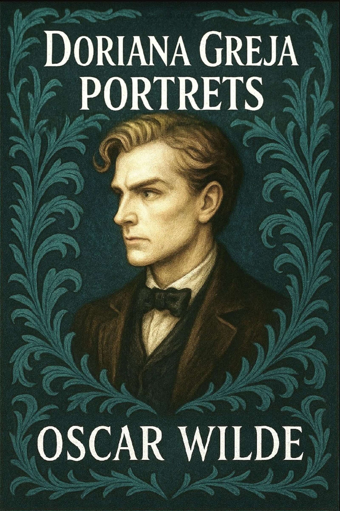 Book cover of Doriana Greja portrets with a portrait.