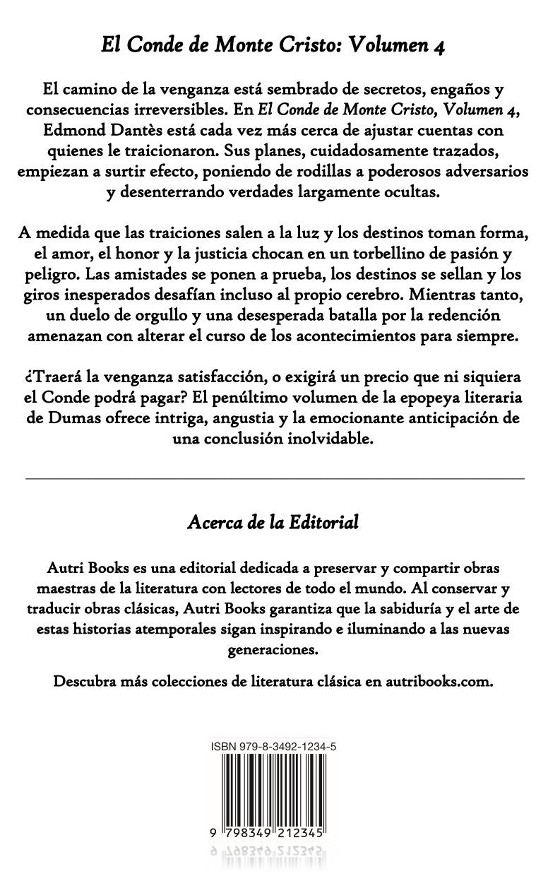 The Count of Monte Cristo: Volume 4