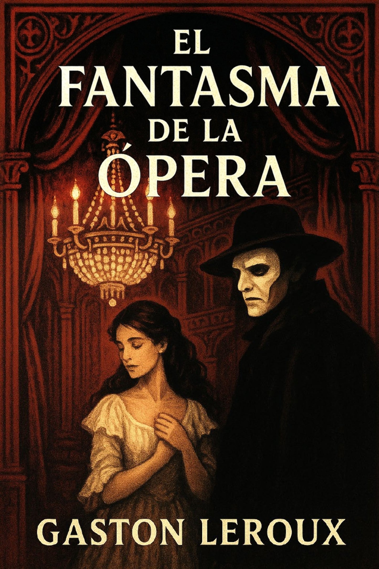 Book cover of 'El fantasma de la ópera'