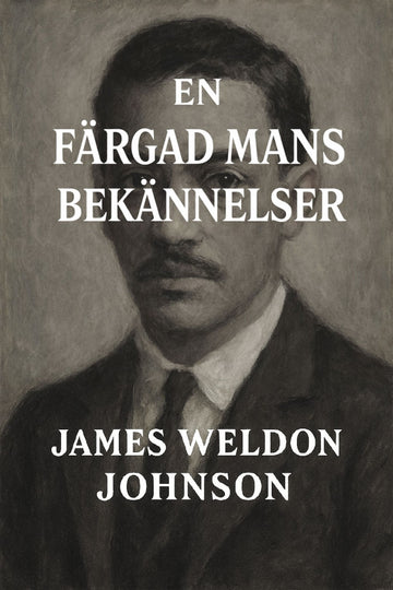 Book cover of 'En färgad mans bekännelser' by James Weldon Johnson.