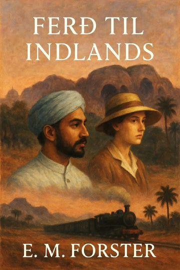 Book cover for 'Ferð til Indlands' by E. M. Forster