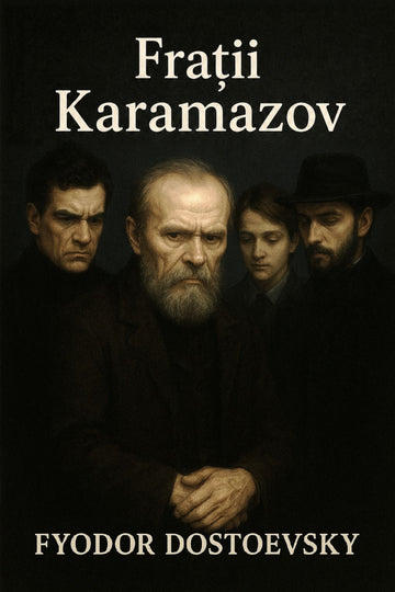 Book cover of 'Frații Karamazov'