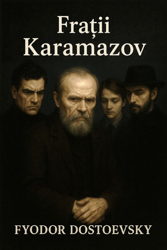 Book cover of 'Frații Karamazov'