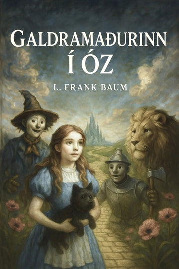 Book cover for 'Galdramaðurinn í Óz'