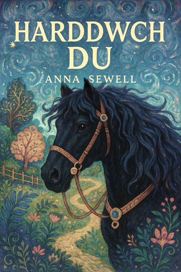 Book cover for 'Harddwch Du'