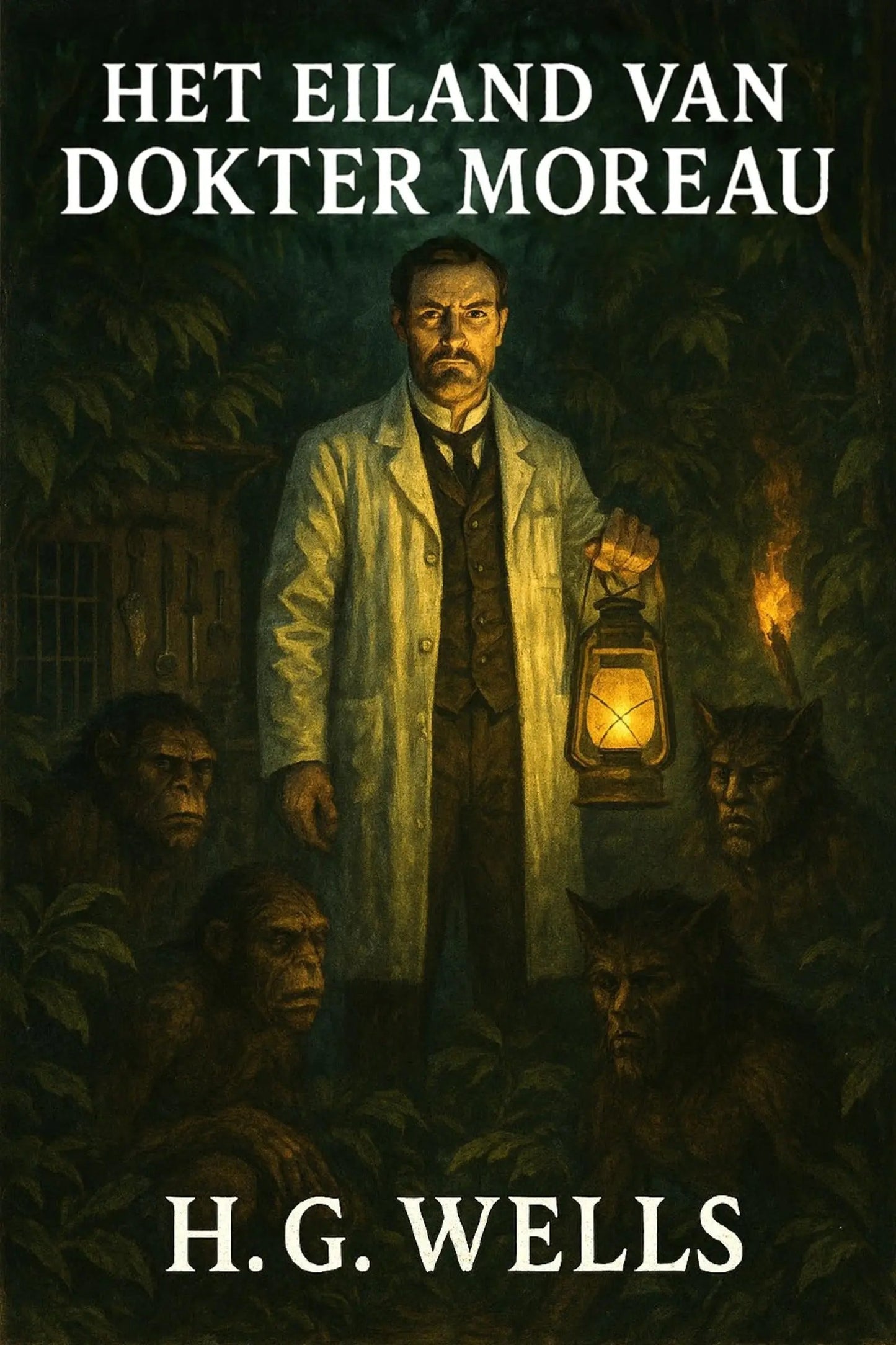 Book cover of 'Het eiland van dokter Moreau'