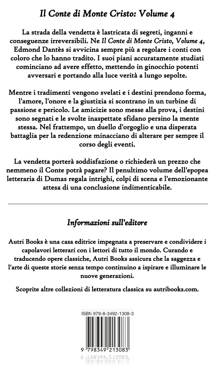 The Count of Monte Cristo: Volume 4
