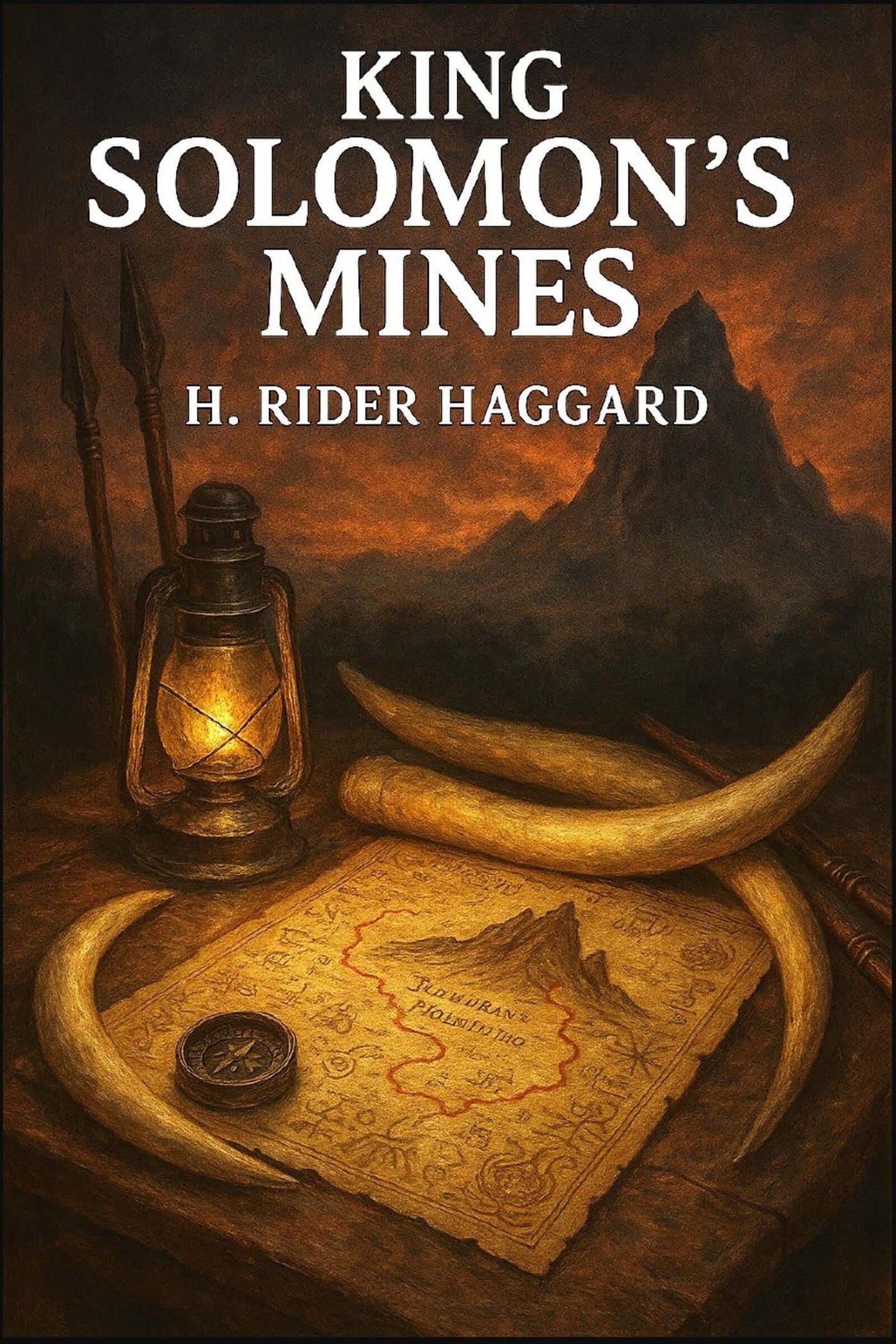 King Solomon’s Mines cover – Autri Books edition
