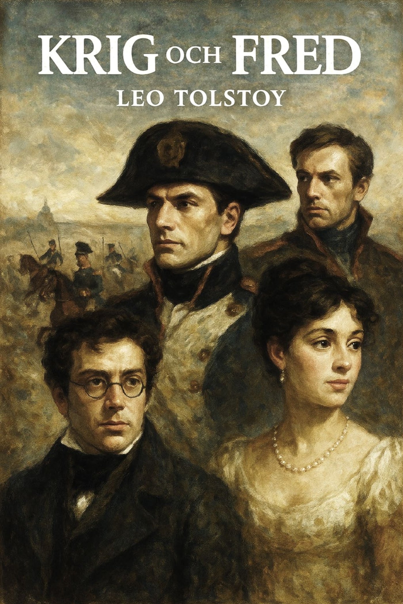 Cover of 'Krig och fred' by Leo Tolstoy
