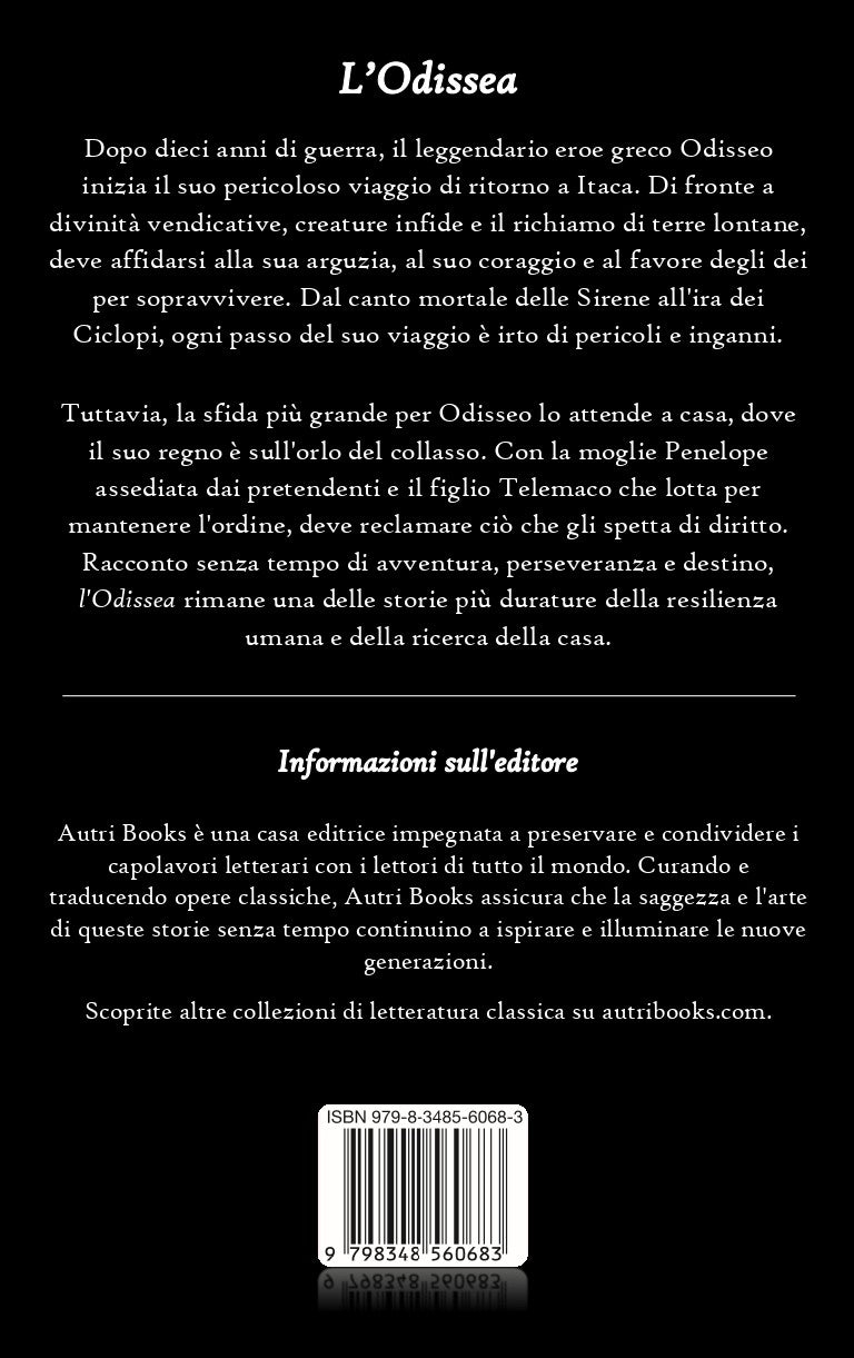 L’Odissea (Italian Edition)