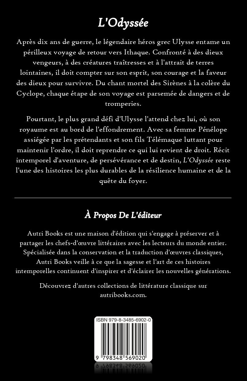 L’Odyssée (French Edition)