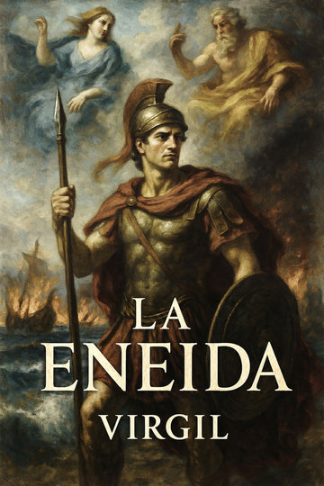 Book cover of 'La Eneida' by Virgil