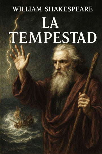 Book cover of 'La Tempestad' by William Shakespeare