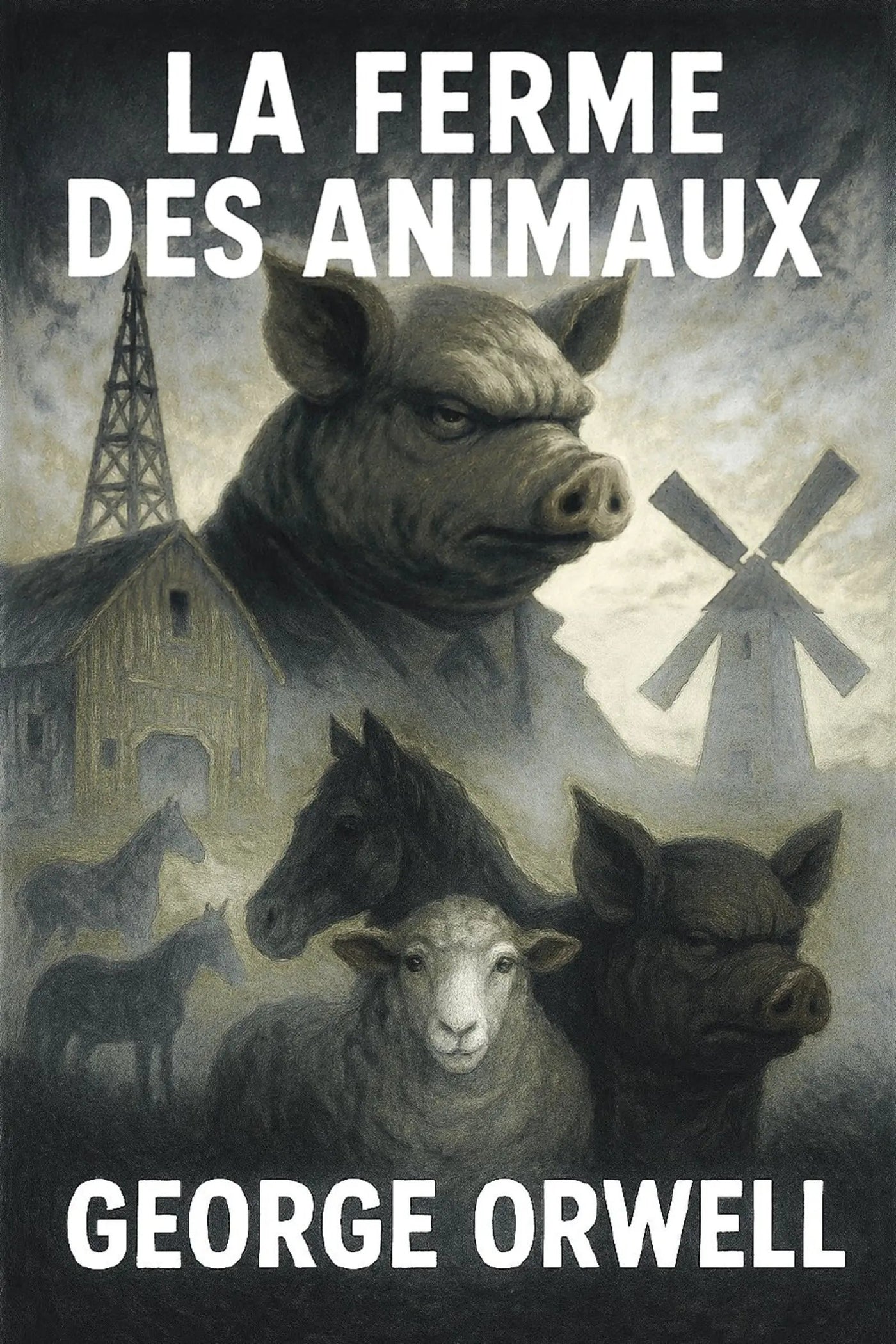 Book over of 'La ferme des animaux'