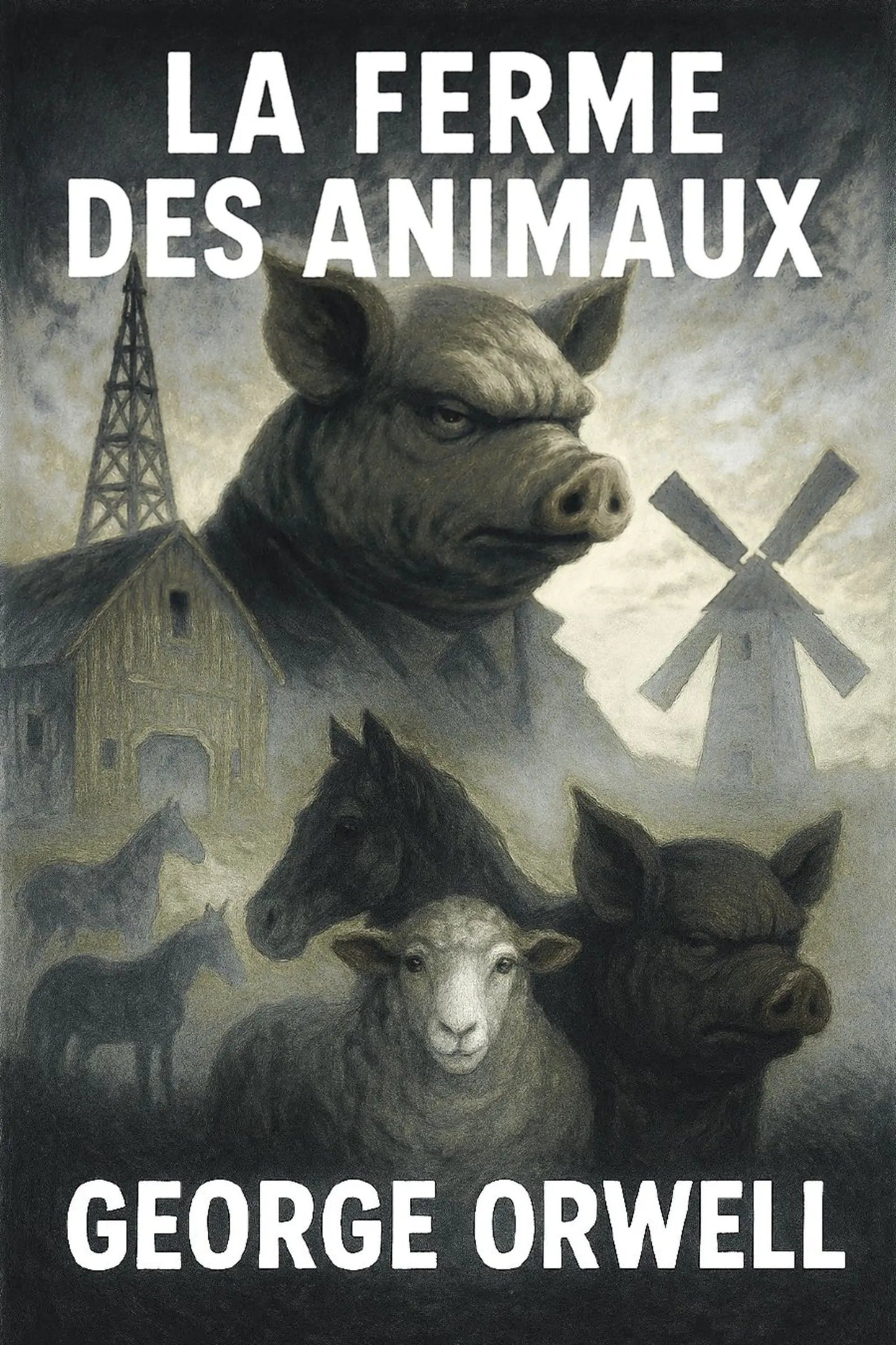 Book over of 'La ferme des animaux'