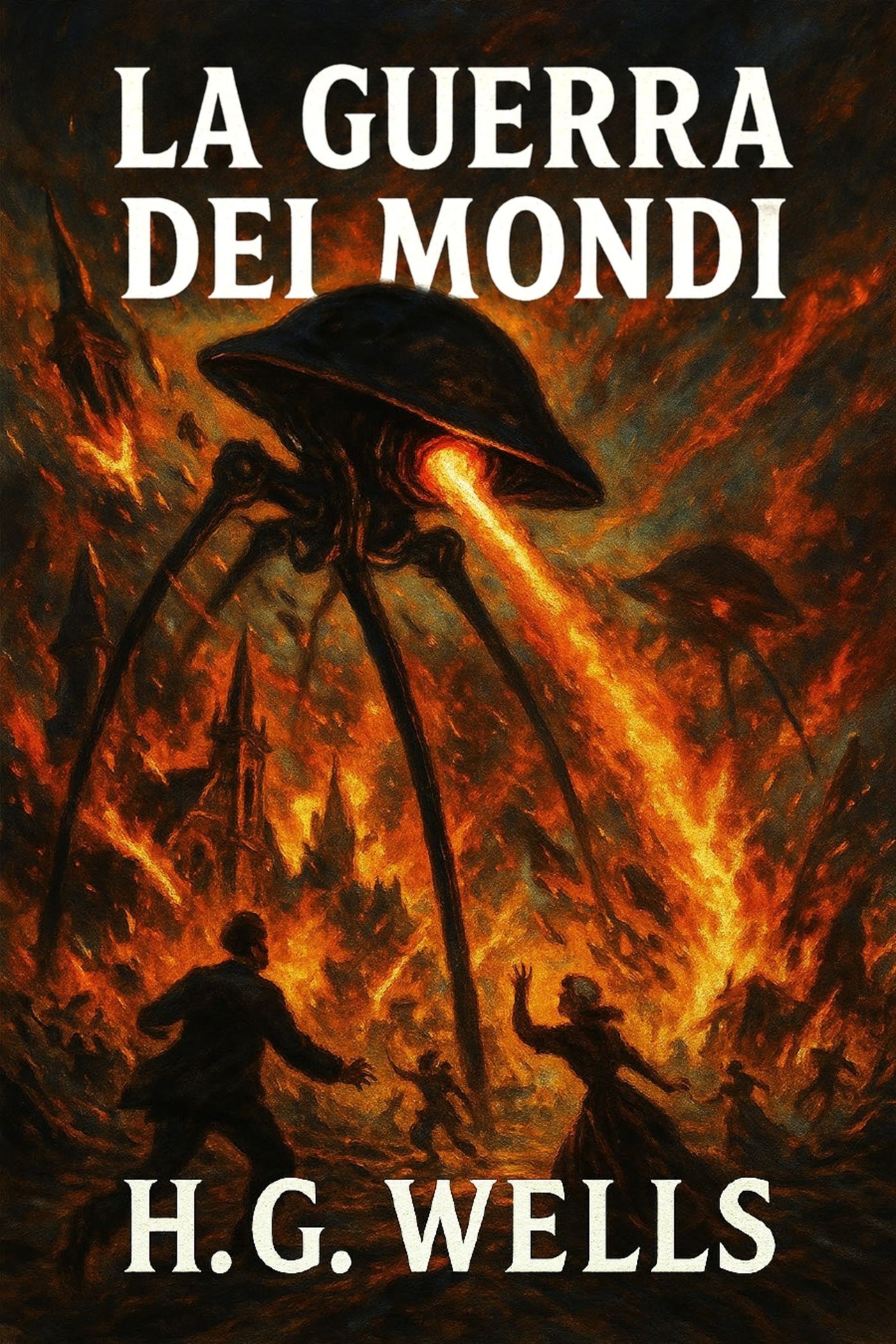 Book cover of 'La guerra dei mondi'