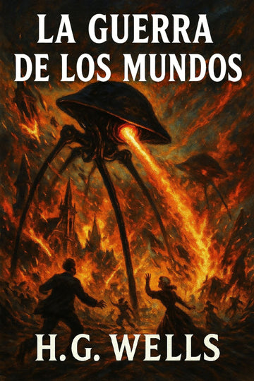 Book cover of 'La guerra de los mundos'