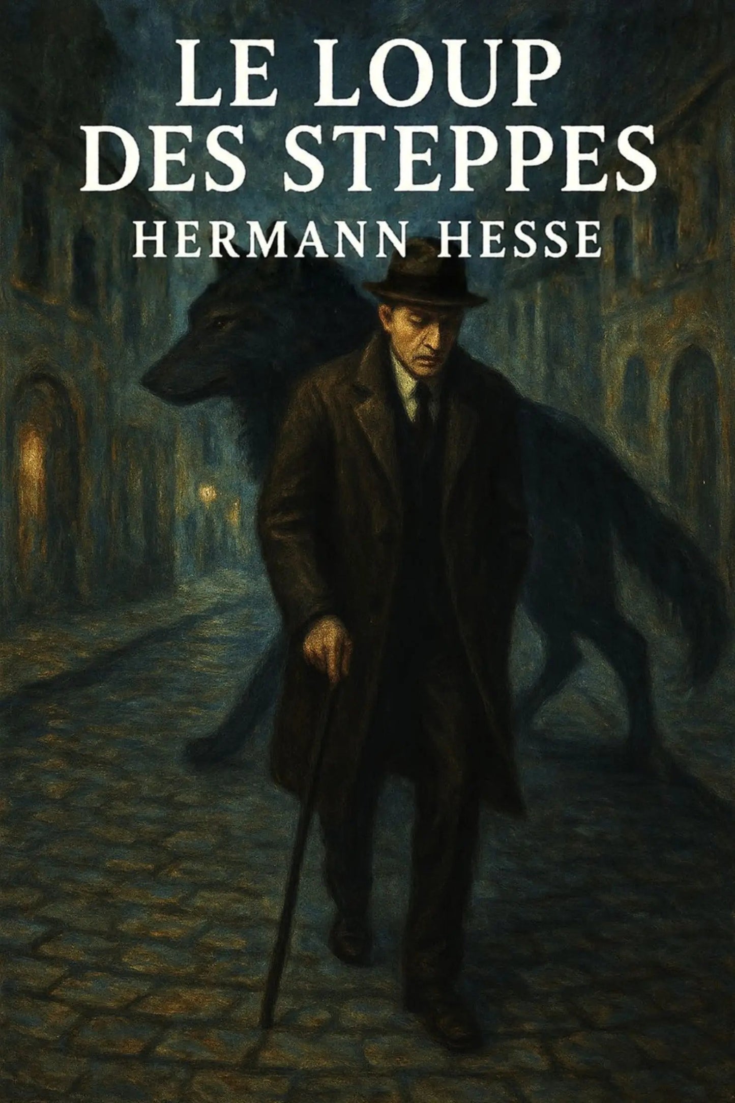 Book cover of 'Le Loup des steppes'