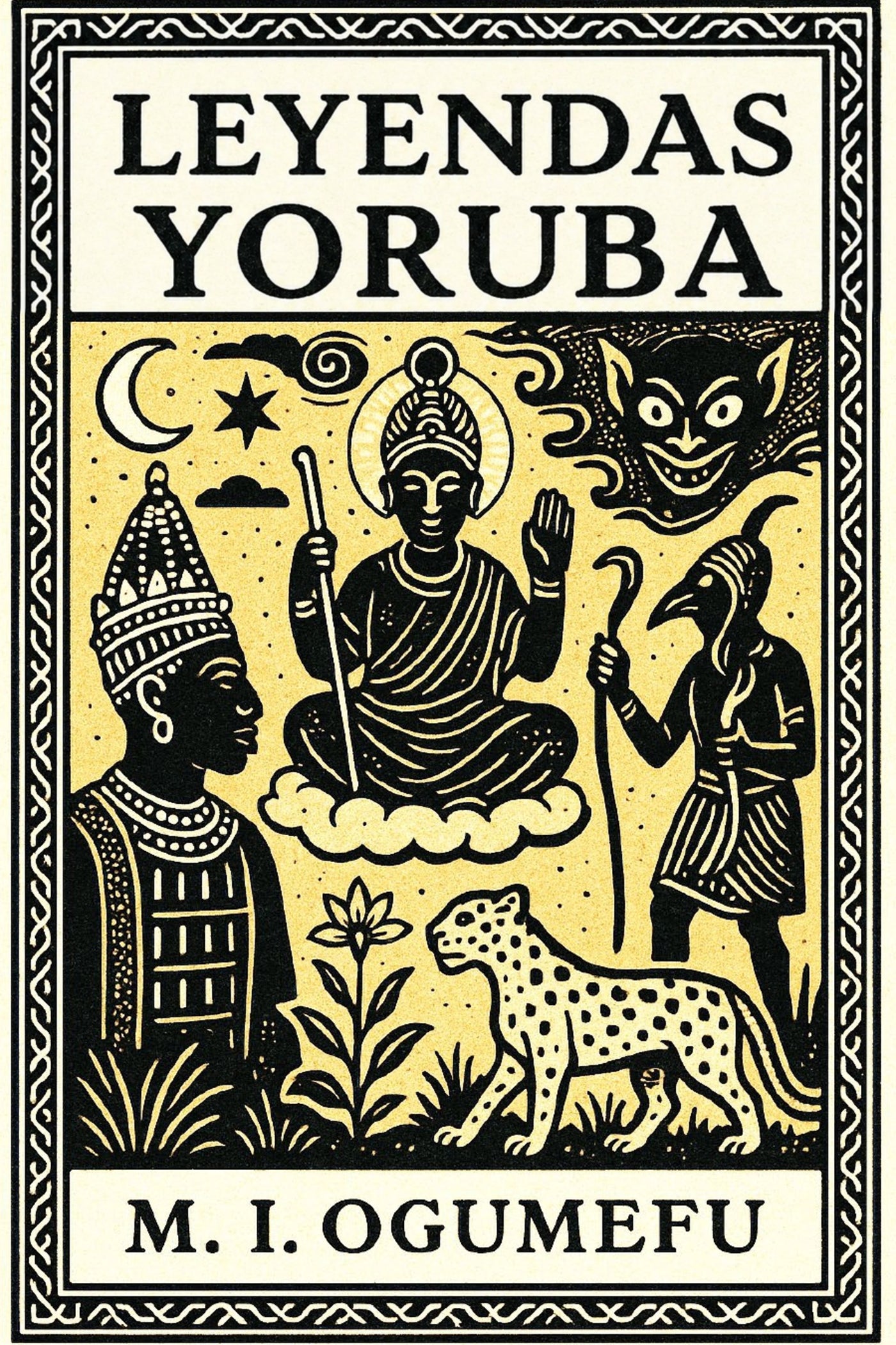 Book cover of 'Leyendas yoruba'
