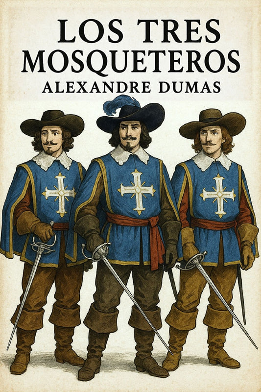 Book cover of 'Los Tres Mosqueteros'