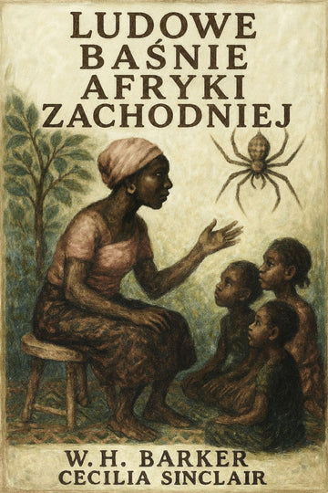 Book cover of 'Ludowe baśnie Afryki Zachodniej' by W.H.