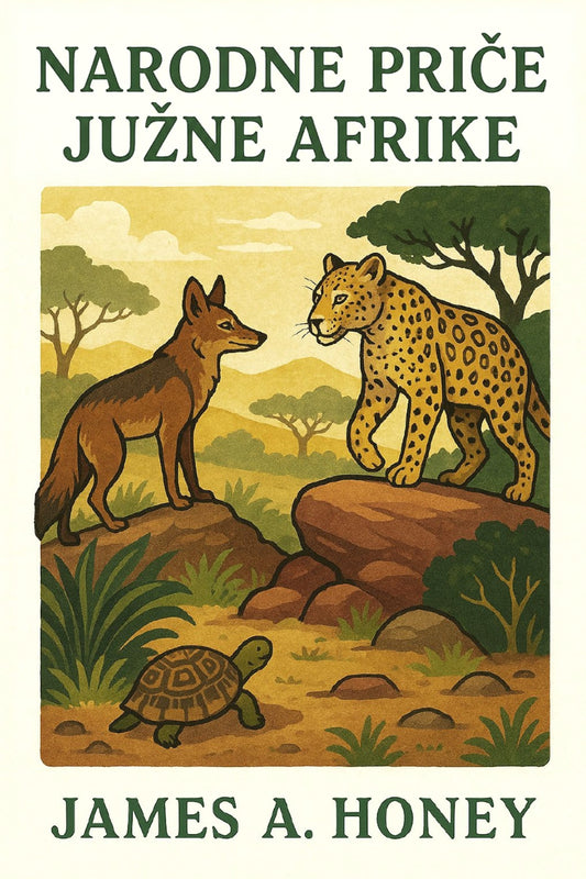 Book cover of 'Narodne priče Južne Afrike'