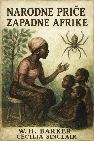 Book cover of 'Narodne priče zapadne Afrike'