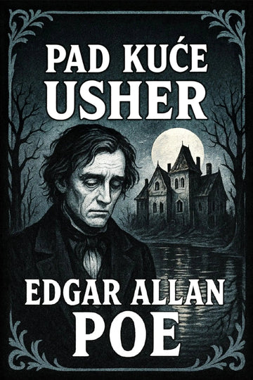 Book cover of 'Pad kuće Usher'