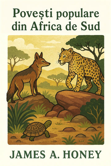 Book cover of 'Povești populare din Africa de Sud'