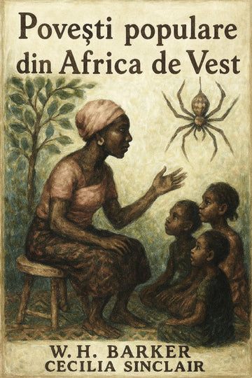 Book cover of 'Povești populare din Africa de Vest'