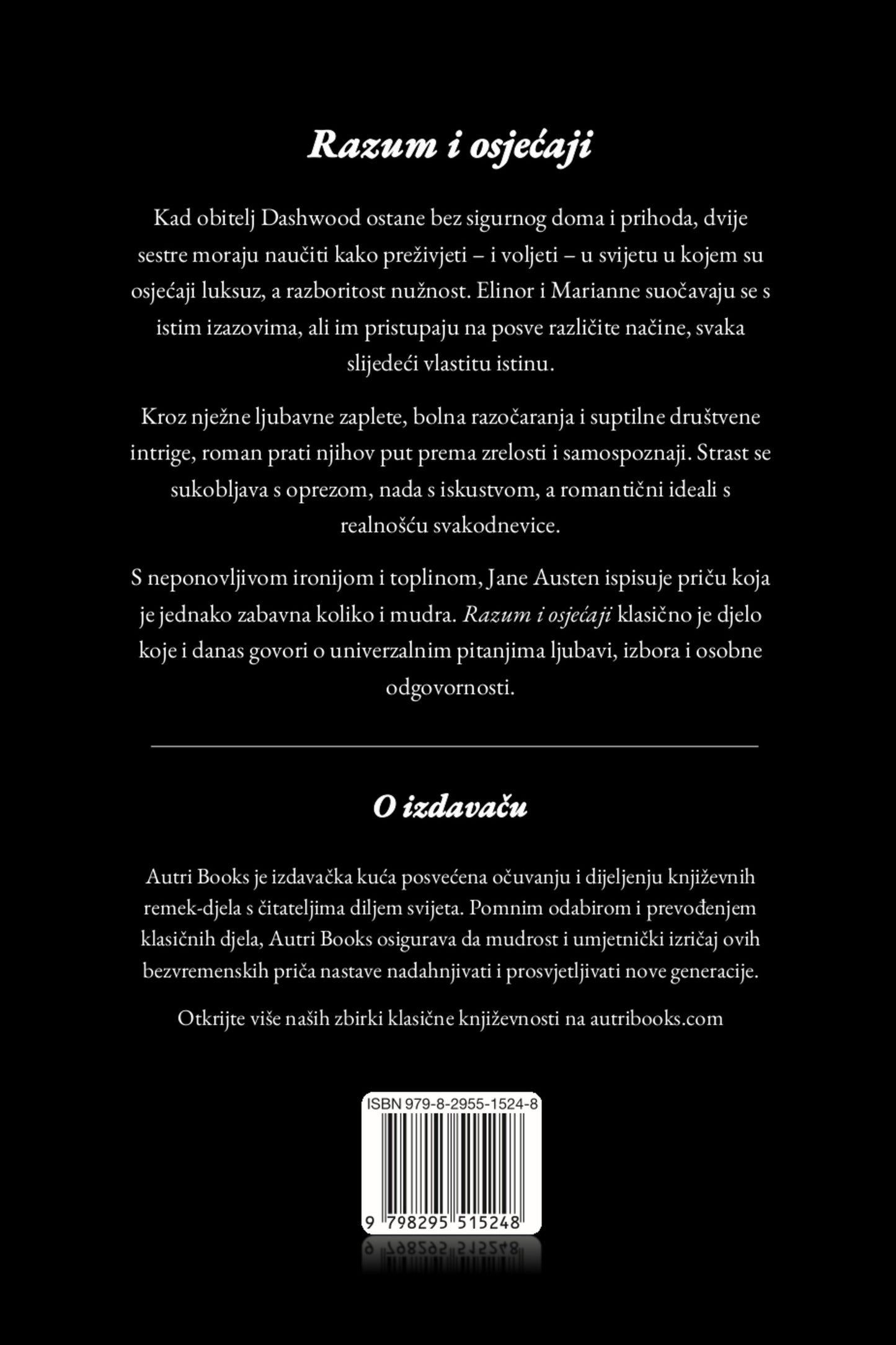 Book cover with text in a foreign language on a black background