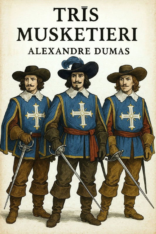 Trīs musketieri (Latvian Edition)