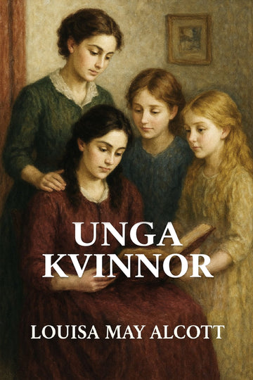 Cover of book 'Unga kvinnor' by Louisa May Alcott