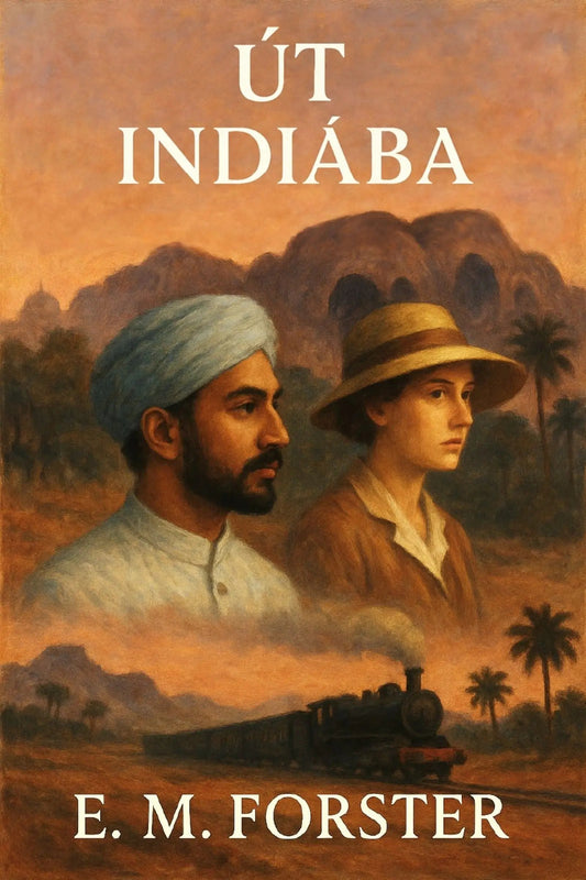 Book cover for 'Út Indiába' by E. M. Forster
